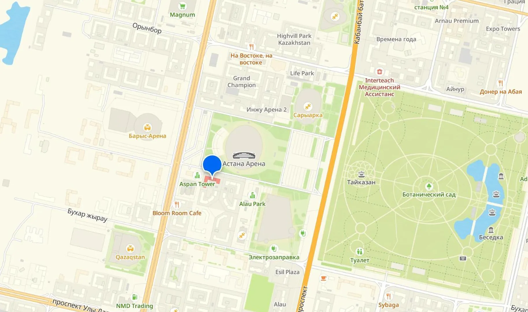 Comfortable Apartments In City Center Near Astana Arena